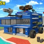 Franklin বানালো পুলিশ হাউস 😍 | Franklin Changed House to Police Tank in Indian Bike Driving 3D