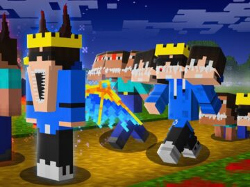 From Birth to Death as a Scary Entity in Minecraft..