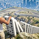 GTA 5 : Franklin Making The Biggest Domino Effect In GTA 5 ! (GTA 5 Mods)