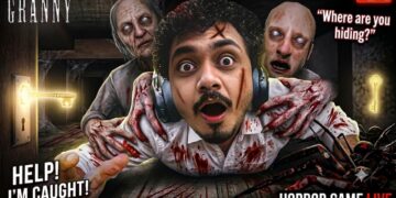 HORROR GAME GRANNY 🔥 #granny #shortslive #granny  #shorts #live #gaming  #ericislive