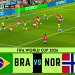 July 6, 2026 | Brasil vs Norway | Round of 16 | FIFA World Cup 26 (WC26) | FC26 Gameplay