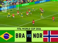 July 6, 2026 | Brasil vs Norway | Round of 16 | FIFA World Cup 26 (WC26) | FC26 Gameplay