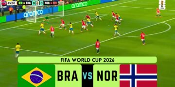 July 6, 2026 | Brasil vs Norway | Round of 16 | FIFA World Cup 26 (WC26) | FC26 Gameplay