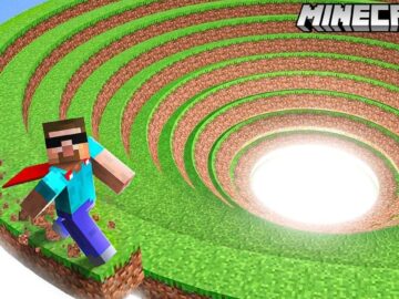 Minecraft But You Can Travel 1,000,000 Blocks!