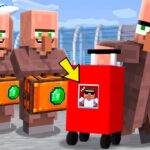 Secretly Hiding inside Doorbin’s Suitcase in Minecraft..