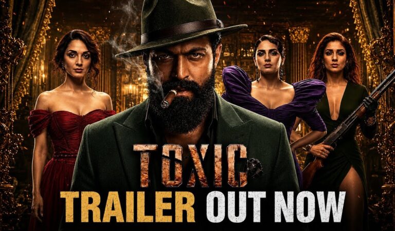 TOXIC First Trailer (Telugu) | Rocking Star Yash | Nayanatara | Kaira Advani | Rukmini Vasanth