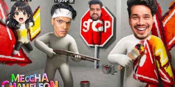 TROLLING FRIENDS IN MECCHA CHAMELEON FT. MYTHPAT😱🤣