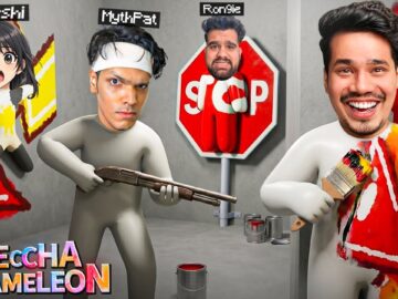 TROLLING FRIENDS IN MECCHA CHAMELEON FT. MYTHPAT😱🤣
