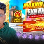 Upgrading Aug Evo Gun Skin Max 💎 With 20000 Diamonds 😱 Garena Free fire