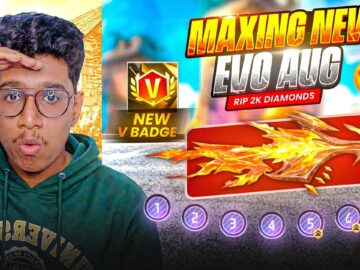 Upgrading Aug Evo Gun Skin Max 💎 With 20000 Diamonds 😱 Garena Free fire