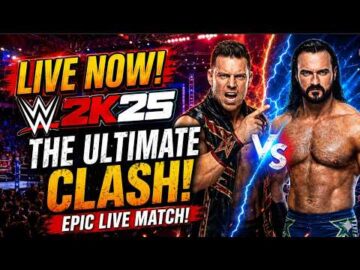 WWE 2K25 LIVE – Unbelievable Finish😱 | Best Match Ever Played!#wwe #wrestling #wwe2k25 #shorts