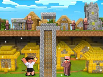 We Found a SECRET RICH VILLAGE in Minecraft..