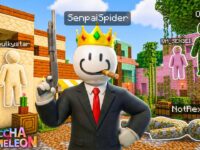 We Played MECCHA CHAMELEON in MINECRAFT WORLD! | 200IQ GAMEPLAY!