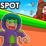 finding IMPOSSIBLE spots in Roblox invisible hide and seek...