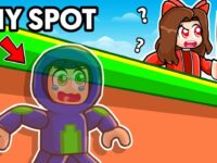 finding IMPOSSIBLE spots in Roblox invisible hide and seek...